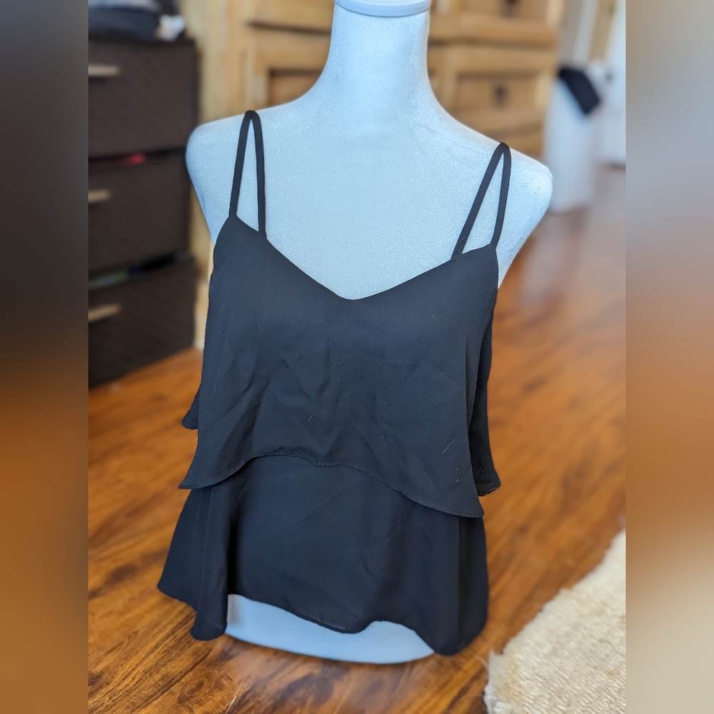 Ultra flirt - 100% polyester black blouse